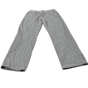 Athletic Works Gray Fleece-Lined Womens Sweatpants M (8-10) Relaxed Fit